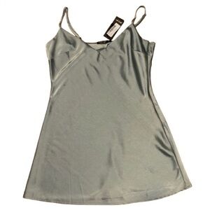 Nasty Gal Light Gray Mini Dress